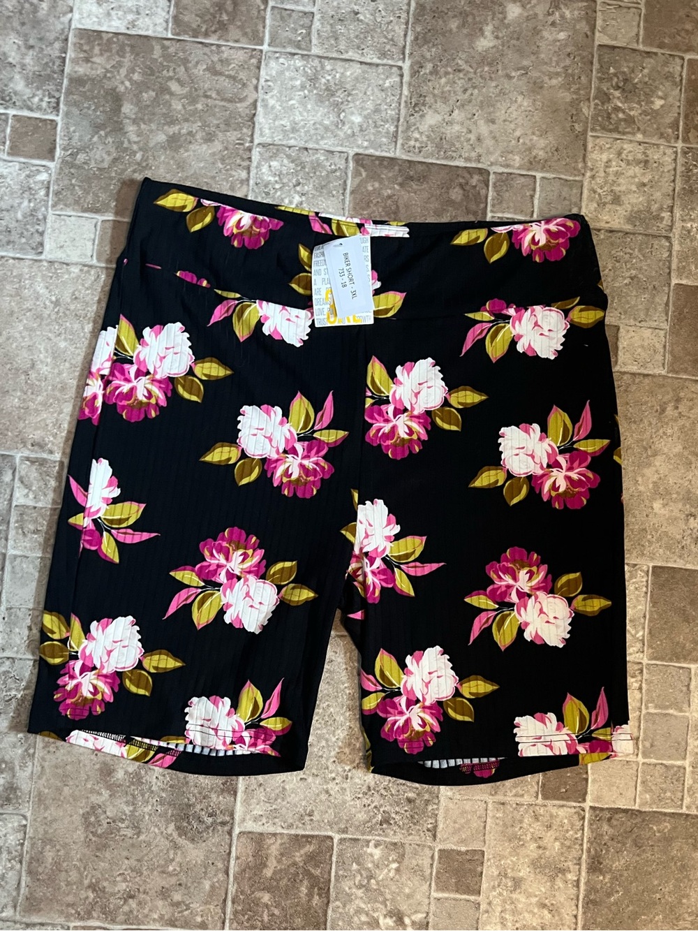 NWT 3X LuLaRoe Ribbed Biker Shorts